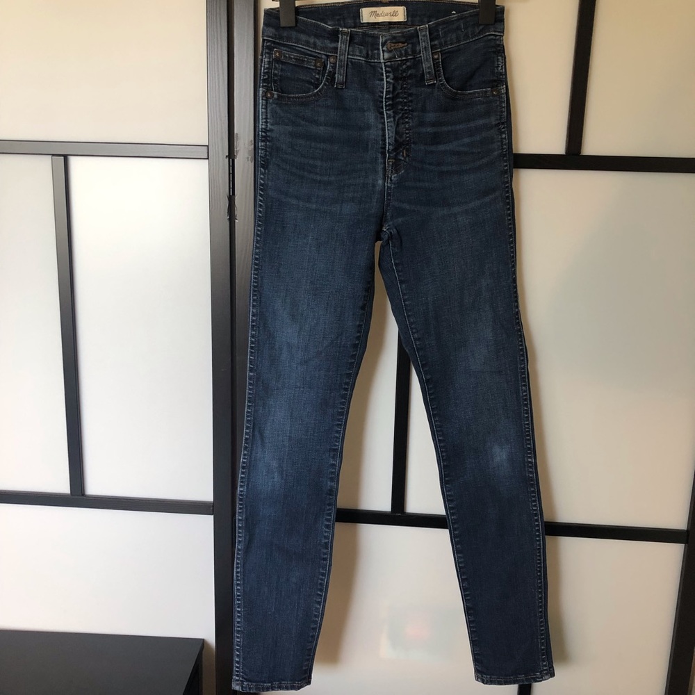 Madewell 10” High-Rise skinny jeans